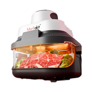 Morfakit glass air fryer